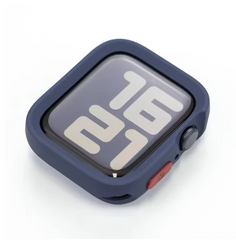 Чехол-бампер полиуретановый для Apple Watch 44/45mm - Темно-синий