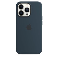 Чехол Apple iPhone 13 Pro Silicone Case with MagSafe - Abyss Blue (MM2J3)