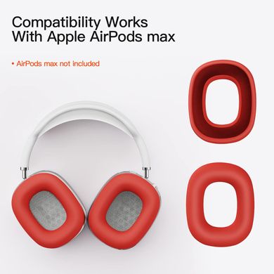 Чехлы-накладки на амбушюры Apple AirPods Max - Красные