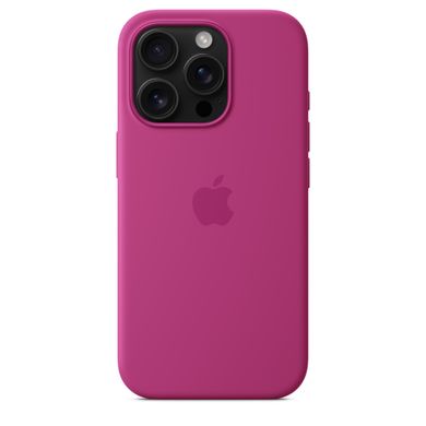 Чехол Apple iPhone 16 Pro Silicone Case with MagSafe - Fuchsia (MYYN3)