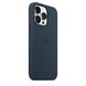 Чехол Apple iPhone 13 Pro Silicone Case with MagSafe - Abyss Blue (MM2J3)