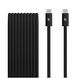 Кабель Beats 240W USB‑C to USB‑C Braided Cable (3 m) &ndash; Bolt Black (MHX64)