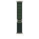 Ремешок Apple 49mm Dark Green Alpine&nbsp;Loop -&nbsp;Large - Black Titanium Finish (MYPT3)