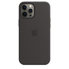 Чехол Apple iPhone 12 Pro Max Silicone Case with MagSafe - Black (MHLG3)
