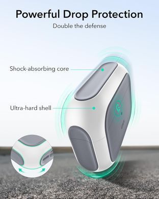 Чохол ESR Orbit Hybrid Case (HaloLock) with MagSafe для AirPods Pro 3 - White