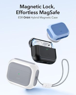 Чохол ESR Orbit Hybrid Case (HaloLock) with MagSafe для AirPods Pro 3 - White