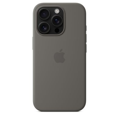 Чохол Apple iPhone 16 Pro Silicone Case with MagSafe - Stone Gray (MYYL3)