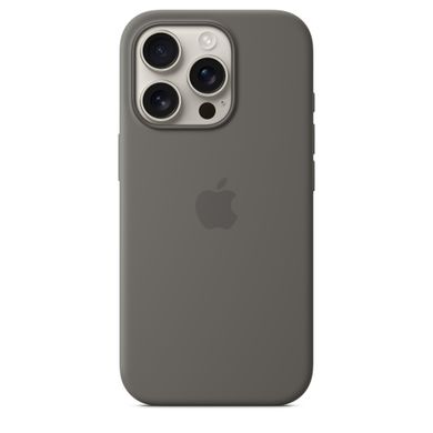 Чохол Apple iPhone 16 Pro Silicone Case with MagSafe - Stone Gray (MYYL3)