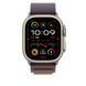 Ремешок Apple 49mm Indigo Alpine&nbsp;Loop -&nbsp;Large - Natural Titanium Finish (MT5R3)