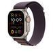 Ремешок Apple 49mm Indigo Alpine&nbsp;Loop -&nbsp;Large - Natural Titanium Finish (MT5R3)