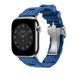 Ремешок Apple Watch Herm&egrave;s - 46mm Bleu de France Kilim Single Tour (MXJR3)