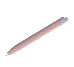 Силиконовый чехол для Apple Pencil (USB-C) - Розовый с фиолетовым
