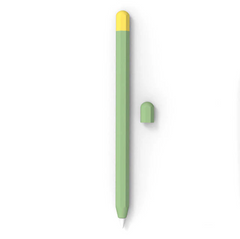 Силіконовий чохол для Apple Pencil 1 - зелений з жовтим