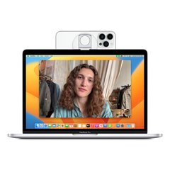 Тримач MagSafe для iPhone на MacBook - Білий