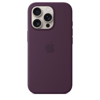 Чохол Apple iPhone 16 Pro Silicone Case with MagSafe - Plum (MYYM3)