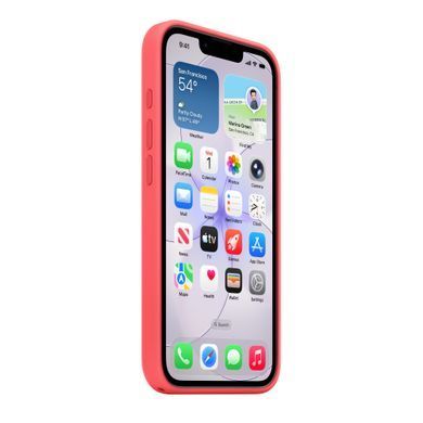 Чохол Apple iPhone&nbsp;17e Silicone Case with MagSafe &ndash; Bright Guava (MHWH4)