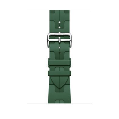 Ремнінець Apple Watch Herm&egrave;s - 46mm Vert Moyen Kilim Single Tour (MXJQ3)