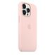 Чехол Apple iPhone 13 Pro Silicone Case with MagSafe - Chalk Pink (MM2H3)