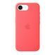 Чохол Apple iPhone&nbsp;17e Silicone Case with MagSafe &ndash; Bright Guava (MHWH4)