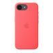 Чохол Apple iPhone&nbsp;17e Silicone Case with MagSafe &ndash; Bright Guava (MHWH4)