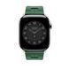 Ремнінець Apple Watch Herm&egrave;s - 46mm Vert Moyen Kilim Single Tour (MXJQ3)