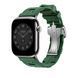 Ремнінець Apple Watch Herm&egrave;s - 46mm Vert Moyen Kilim Single Tour (MXJQ3)