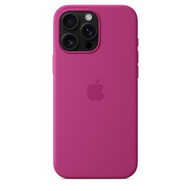 Чехол Apple iPhone 16 Pro Max Silicone Case with MagSafe - Fuchsia (MYYX3)