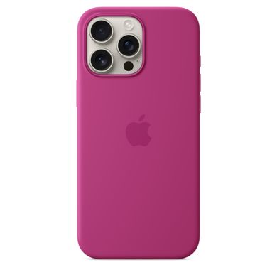 Чохол Apple iPhone 16 Pro Max Silicone Case with MagSafe - Fuchsia (MYYX3)