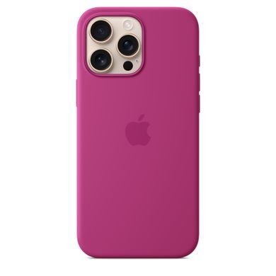 Чехол Apple iPhone 16 Pro Max Silicone Case with MagSafe - Fuchsia (MYYX3)