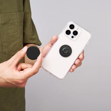 Тримач для телефону PopSockets Adhesive PopGrip - Black