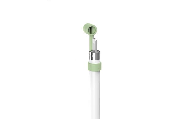 Зеленый силиконовый колпачок для Apple Pencil