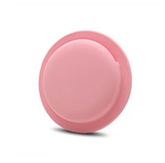 Самоклеящийся силиконовый чехол закрытого типа для AirTag - Розовый
