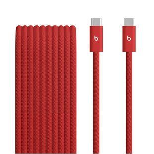 Кабель Beats 240W USB‑C to USB‑C Braided Cable (3 m) &ndash; Rapid Red (MHX94)