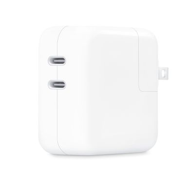 Блок живлення Apple 35W Dual USB-C Port Power Adapter (US) (MNWP3)