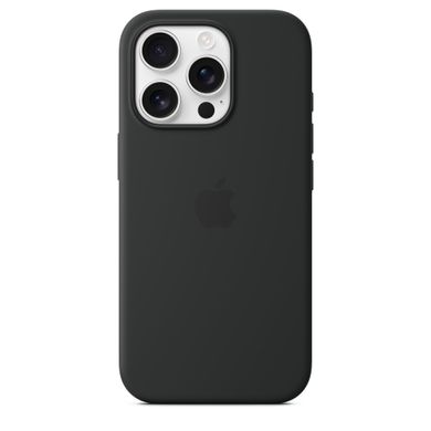 Чехол Apple iPhone 16 Pro Silicone Case with MagSafe - Black (MYYJ3)