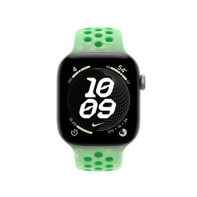 Ремінець Apple 42mm Green Spark Nike Sport Band - S/M (MKTL4)