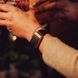 Ремешок Whoop LeatherLuxe Tapered Band | Black with Gold L/XL для Whoop 5.0 One/Peak/MG Life