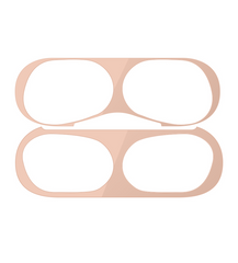 Розовое золото пылезащитная наклейка для AirPods Pro