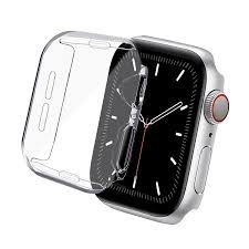 Чехол силиконовый для Apple Watch 40mm - Прозрачный