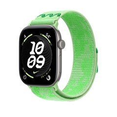 Ремінець Apple 46mm Green Spark Nike Sport Loop (MKV34)