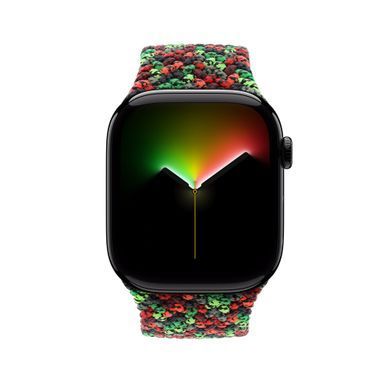 Ремешок Apple 46mm Black Unity Braided Solo Loop - Unity Connection (MHV44)