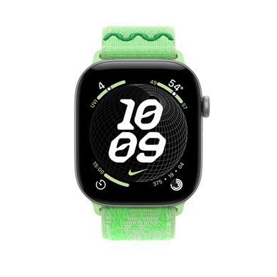 Ремінець Apple 46mm Green Spark Nike Sport Loop (MKV34)
