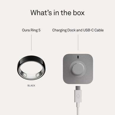 Смарт-кільце Oura Ring 5 - Black