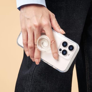 Тримач для телефону PopSockets Adhesive PopGrip - Clear