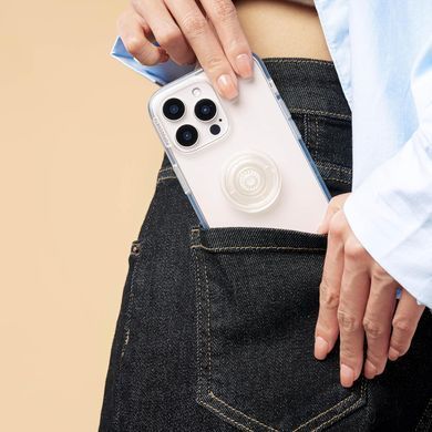 Тримач для телефону PopSockets Adhesive PopGrip - Clear