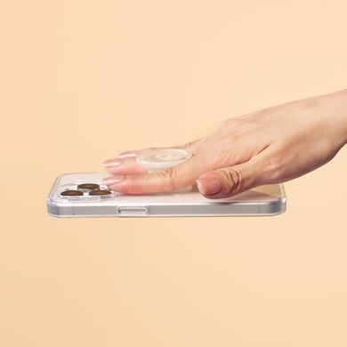Тримач для телефону PopSockets Adhesive PopGrip - Clear
