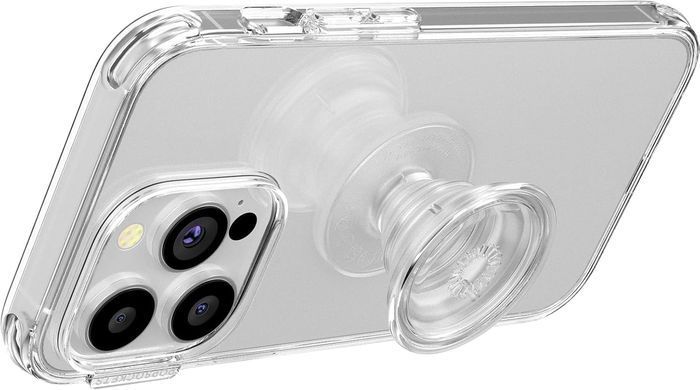 Тримач для телефону PopSockets Adhesive PopGrip - Clear