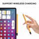 Чехол силиконовый карандаш для Apple Pencil 2 / Pro - Светло-оранжевый