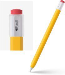 Чехол силиконовый карандаш для Apple Pencil 2 / Pro - Желтый