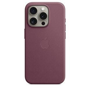 Чехол Apple iPhone 15 Pro FineWoven Case with MagSafe - Mulberry (MT4L3)